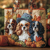 Trio del Raccolto Cavalier Borsa Tote Trapuntata