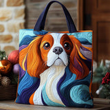 Fascino dell'Onda Cavalier Borsa Tote Trapuntata