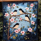 Fiori di Ciliegio Coperta Trapuntata