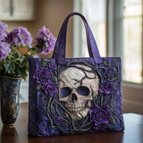 Teschio Chic Borsa Tote Trapuntata