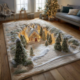 Luce della Baita di Natale Tappeto