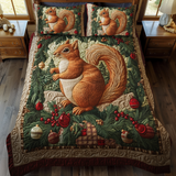 Set di Biancheria da Letto Trapuntata 3 Pezzi Natale di Critter