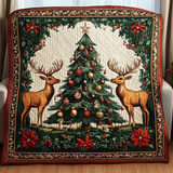 Foresta di Natale Coperta Trapuntata