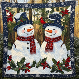 Spirito del Natale Coperta Trapuntata