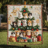 Coccole dell'Albero di Natale Coperta Trapuntata