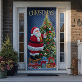 Babbo Natale Classico Copriporta Trapuntato