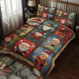 Set di Biancheria da Letto Trapuntata 3 Pezzi Natale Classico di Toys