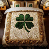 Clover Elegance 3-Piece Quilted Bedding Set NCU0NT2394