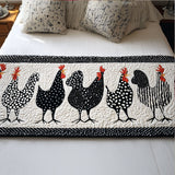 Cluckingham Runner da Letto Trapuntato