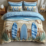 Set di Biancheria da Letto Trapuntata 3 Pezzi Sogno Costiero