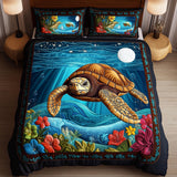 Set di Biancheria da Letto Trapuntata 3 Pezzi Vagabondo Costiero