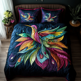 Set di Biancheria da Letto Trapuntata 3 Pezzi Volo del Colore