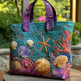 Sussurro di Corallo Borsa Tote Trapuntata