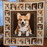 Beatitudine del Corgi Coperta Trapuntata