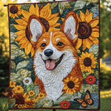 Campo di Corgi Coperta Trapuntata