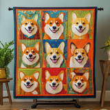 Divertimento del Corgi Coperta Trapuntata