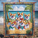 Brezza dell'Isola del Corgi Coperta Trapuntata