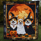 Magia del Corgi Coperta Trapuntata