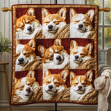 Amici Corgi Coperta Trapuntata