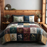 Set di Biancheria da Letto Trapuntata 3 Pezzi Cottage di Herbarium