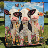 Coccole di Mucca Coperta Trapuntata
