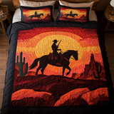 Set di Biancheria da Letto Trapuntata 3 Pezzi Sogni del Cowboy