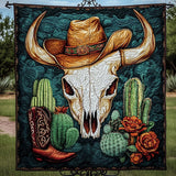 Teschio del Cowboy Coperta Trapuntata