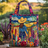 Orizzonte della Cowgirl Borsa Tote Trapuntata