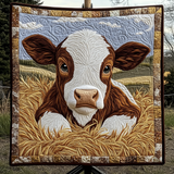 Vitellino Accogliente Coperta Trapuntata