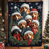 Cane Accogliente Coperta Trapuntata