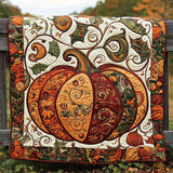 Delizia di Zucca Accogliente Coperta Trapuntata