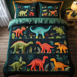 Set di Biancheria da Letto Trapuntata 3 Pezzi Cretaceous Accogliente
