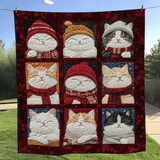 Gatti Coccolosi Coperta Trapuntata