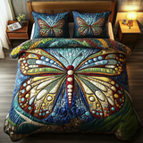 Set di Biancheria da Letto Trapuntata 3 Pezzi Brezza Danzante