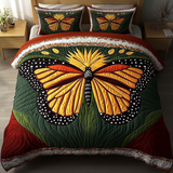 Set di Biancheria da Letto Trapuntata 3 Pezzi Petali Danzanti