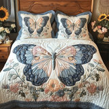 Set di Biancheria da Letto Trapuntata 3 Pezzi Battito D'ali di Dazzling