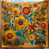 Girasoli Deliziosi Coperta Trapuntata
