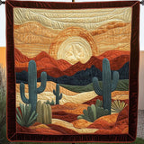 Crepuscolo del Deserto Coperta Trapuntata