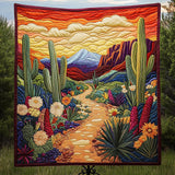 Fioritura del Deserto Coperta Trapuntata