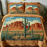 Desert Dreams 3-Piece Quilted Bedding Set NCU0VH4359