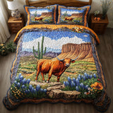 Set di Biancheria da Letto Trapuntata 3 Pezzi Osservatore del Deserto