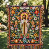 Fioritura Divina Coperta da Divano
