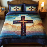 Set di Biancheria da Letto Trapuntata 3 Pezzi Forza Divina