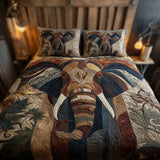 Set di Biancheria da Letto Trapuntata 3 Pezzi Tronco Divino