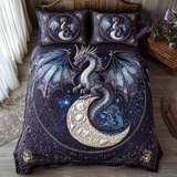 Dragon Crescent 3-Piece Quilted Bedding Set NCU0DV6029