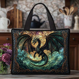 Battito del Drago Borsa Tote Trapuntata