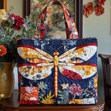 Delizia di Libellula Borsa Tote Trapuntata