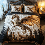 Dragon v2 3-Piece Quilted Bedding Set NCU0VT184