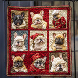 Bouledogue Francesi da Sogno Coperta Trapuntata