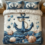 Set di Biancheria da Letto Trapuntata 3 Pezzi Sogni di Driftwood
